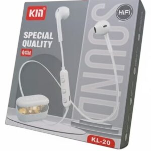 Kin KL-20 wireless Bluetooth 5.2 earbuds with HiFi sound and 20 hour playtime