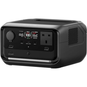 EcoFlow RIVER 3 Plus Portable Power Station – 600W AC Output with 286Wh LiFePO₄ Battery, Fast Recharge, and Multi-Device Charging