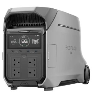 EcoFlow DELTA Pro 3 4096Wh 4000W portable power station with 6000W X-Boost