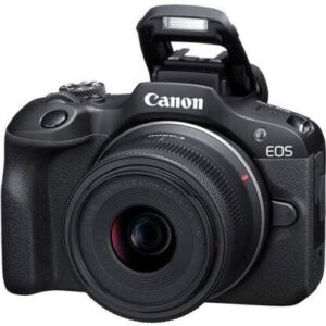 Canon EOS R100 Mirrorless Camera with 18-45mm and 55-210mm Lenses