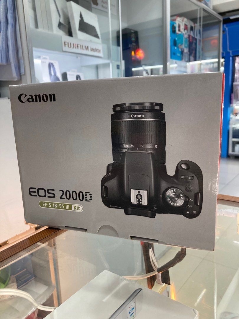 Canon EOS 2000D DSLR Camera with 18-55mm Lens, 24.1MP APS-C, Full HD Video, Wi-Fi & NFC - Image 2