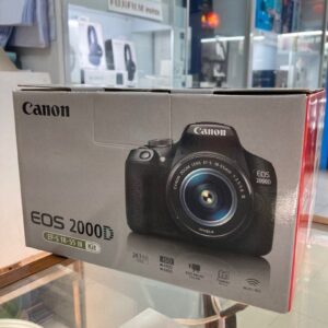 Canon EOS 2000D 24.1MP DSLR camera with 18-55mm lens