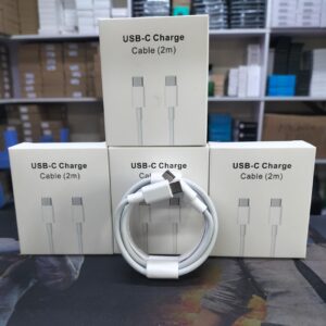 USB-C to USB-C 2M 240W PD Fast Charging Cable White